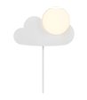 Nordlux Skyku Cloud hvid væglampe
