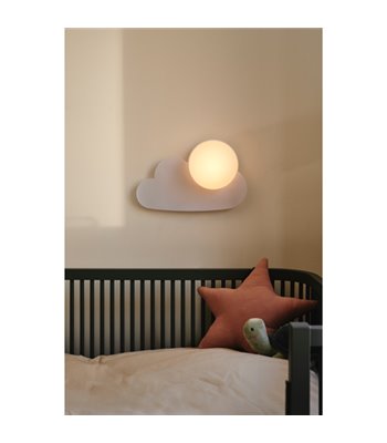 Nordlux Skyku Cloud hvid væglampe