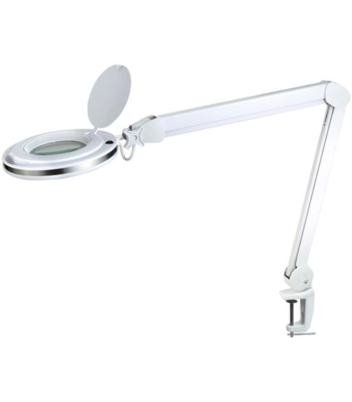 Halo Design Magni Ligt hvid skrivebordslampe med lup