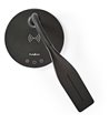 Nedis LED sort skrivebordslampe