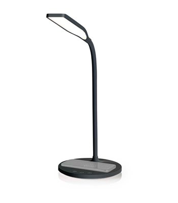 Nedis LED sort skrivebordslampe