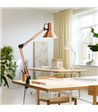 Nielsen Light Jensen børstet messing arkitektlampe