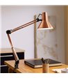Nielsen Light Jensen børstet messing arkitektlampe