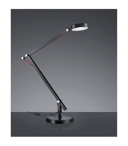 TRIO Amsterdam sort skrivebordslampe
