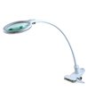 Halo Design Magni Light Mini hvid skrivebordslampe med lup