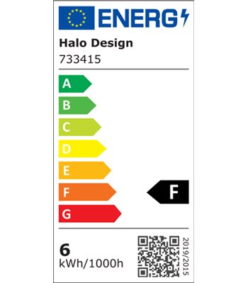 Halo Design Magni Light Mini hvid skrivebordslampe med lup