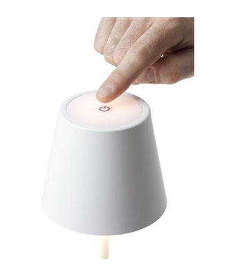 Nielsen light One hvid bordlampe portable