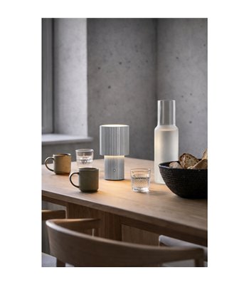 Herstal Iluma silver portable lampe