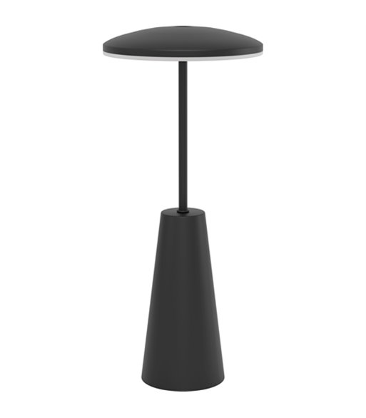 Eglo Piccola sort portable bordlampe
