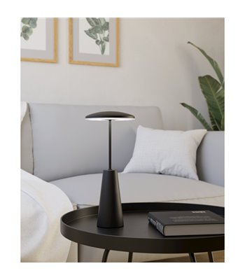 Eglo Piccola sort portable bordlampe