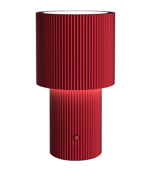 Herstal Iluma rød portable lampe