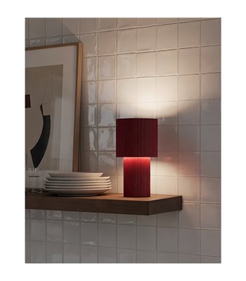 Herstal Iluma rød portable lampe