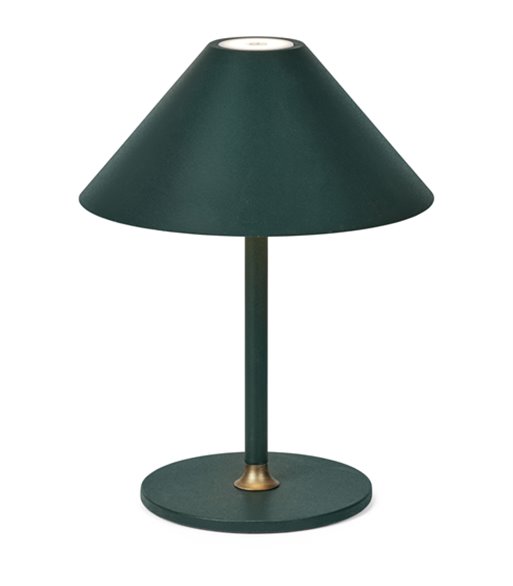 Halo Design Hygge Ø15 dark green portable lampe