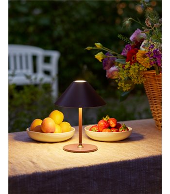 Halo Design Hygge Ø15 dark green portable lampe