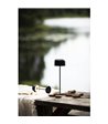 Konstsmide Lille sort bordlampe portable