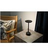 Armaturhantverk Svampen sort portable bordlampe