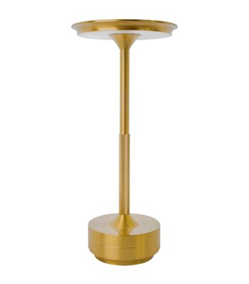 Armaturhantverk Svampen messing portable bordlampe