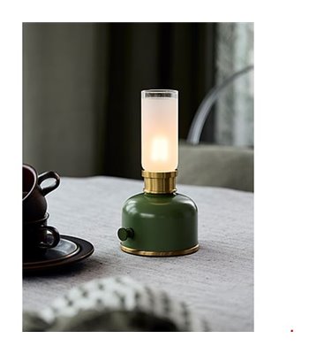 PR Home Frida grøn portable bordlampe