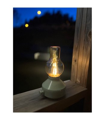 PR Home Glimt grøn bordlampe portable