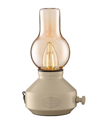 PR Home Glimt beige bordlampe portable