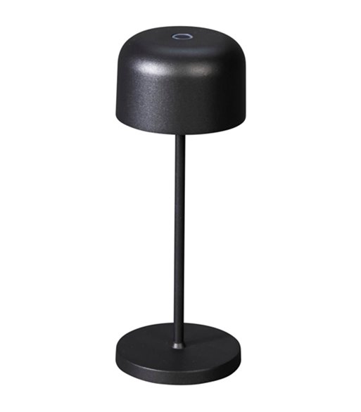 Konstsmide Lille mini sort bordlampe portable