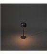 Konstsmide Lille mini sort bordlampe portable