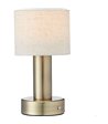 PR Home Tiara antikmessing bordlampe portable
