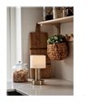 PR Home Tiara antikmessing bordlampe portable