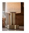 PR Home Tiara antikmessing bordlampe portable