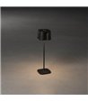 Konstsmide Nice sort bordlampe portable