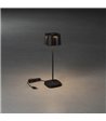 Konstsmide Nice sort bordlampe portable