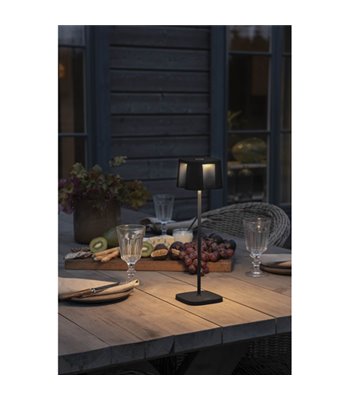 Konstsmide Nice sort bordlampe portable