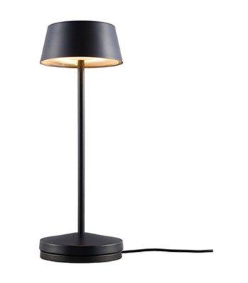Airam Arik sort portable lampe
