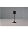 TRIO Fernandez sort bordlampe portable