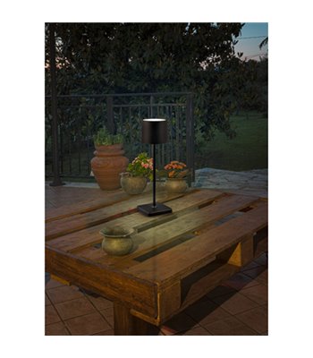 TRIO Fernandez sort bordlampe portable