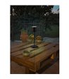 TRIO Fernandez sort bordlampe portable