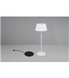 TRIO Suarez hvid bordlampe portable