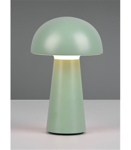 TRIO Lennon LED grøn bordlampe portable