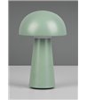 TRIO Lennon LED grøn bordlampe portable