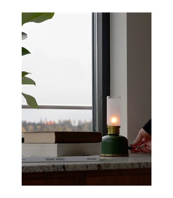 PR Home Frida grøn portable lampe