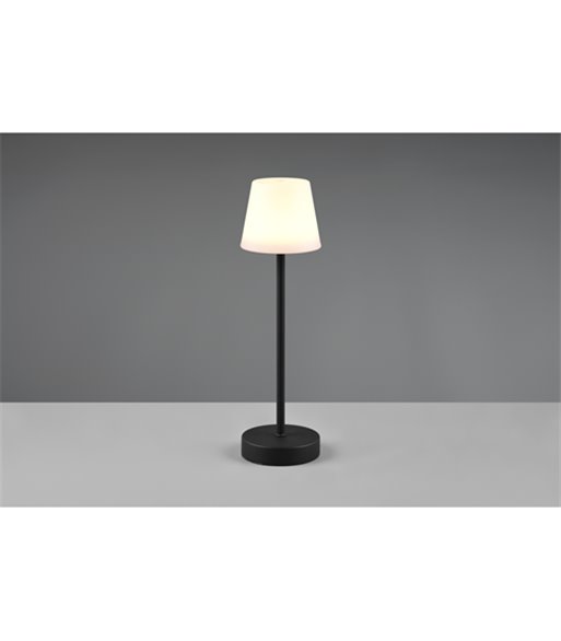 TRIO Martinez sort bordlampe portable