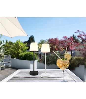 TRIO Martinez sort bordlampe portable