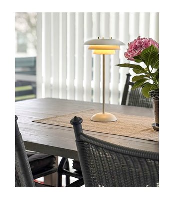 Aneta Epsilon hvid portable lampe