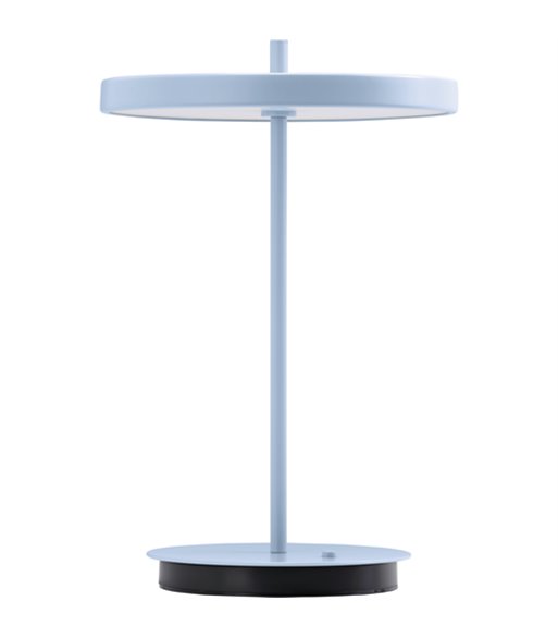 UMAGE Asteria Move Monochrome Pale Blue portable bordlampe