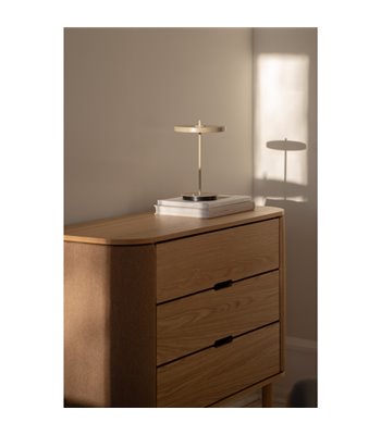 UMAGE Asteria Move Monochrome Clay portable bordlampe