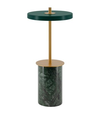 UMAGE Asteria Move Mini Green Marble bordlampe portable