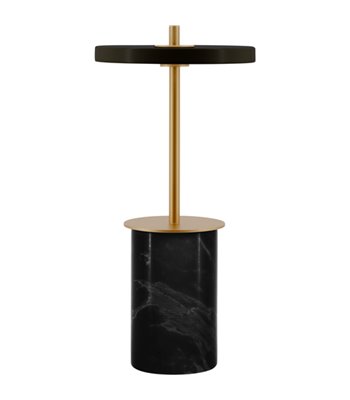 UMAGE Asteria Move Mini Black Marble bordlampe portable