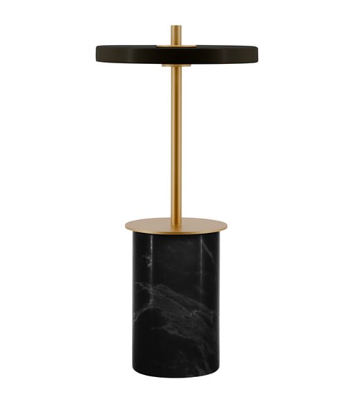 UMAGE Asteria Move Mini Black Marble bordlampe portable