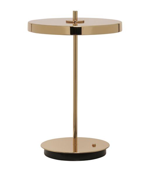 UMAGE Asteria Move polished brass bordlampe portable