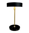 Dyberg Larsen Moonlight LED sort/messing portable bordlampe